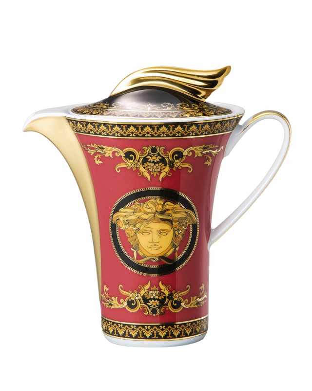 Medusa Red Coffee Pot